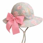 Chapéu Aba com Laço Tecido Tilda- Songbird- Cora Blue - Image 2