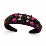 Bandolete em Veludo com Pedras - Image 2