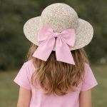 Chapéu Aba com Laço Tecido Tilda- Songbird- Ava Green